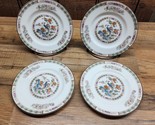 Wedgwood England KUTANI CRANE 6&quot; Bread &amp; Butter Plates - Set Of 4 - MINT - £42.61 GBP