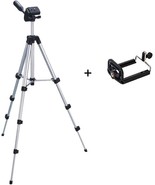 new Lightweight Portable iPhone Samsung or CAMERA TRIPOD STAND 21&quot; + Car... - £12.58 GBP