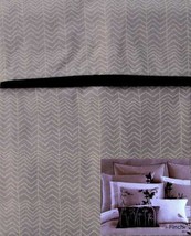 Ty Pennington Finch Taupe Black Euro Pillow Sham Bedding New - £18.69 GBP