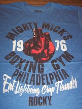 Vintage Style Rocky Mighty Mick&#39;s Boxing Gym Philadelphia T-Shirt Small New - £15.92 GBP