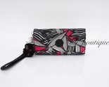 NWT Kipling AC8152 RUBI Snap Long Wallet Wristlet Polyester Bold Leaf Re... - $38.95