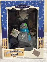 Hallmark Keepsakes 2003 Snowman&#39;s Land Snow News is Good News! New - £11.66 GBP