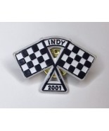 Indianapolis 500 Race Vintage 2001 Lapel Pin - Checkered Flags Racing So... - $12.00