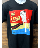 Jay Leno Black Graphic Fun T-Shirt Short Sleeve Size Men - £20.79 GBP