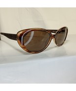 Dana Buchman Women&#39;s Sunglasses, Brown / Black Catseye Wood Grain FERNFB00 - £12.85 GBP