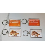 McDonald&#39;s Plastic Keychain Fast Food Restaurant Advertising Chicken Ten... - $9.85