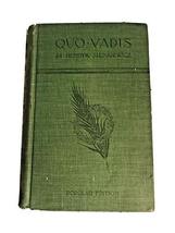 1897 Rare History Book &quot;Quo Vadis: A Narrative of the Time of Nero&quot; [Hardcover]  - £37.92 GBP