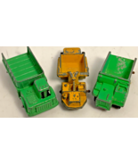 3 Tootsietoy  1960s Road Construction Trucks  2.25”  [e-04] - $275.97 MXN