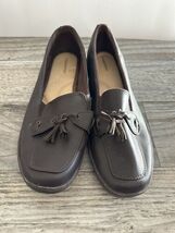 Grasshopper Classic Brown Leather Padded Insole Comfort Loafers Size 11 ... - $31.83 CAD