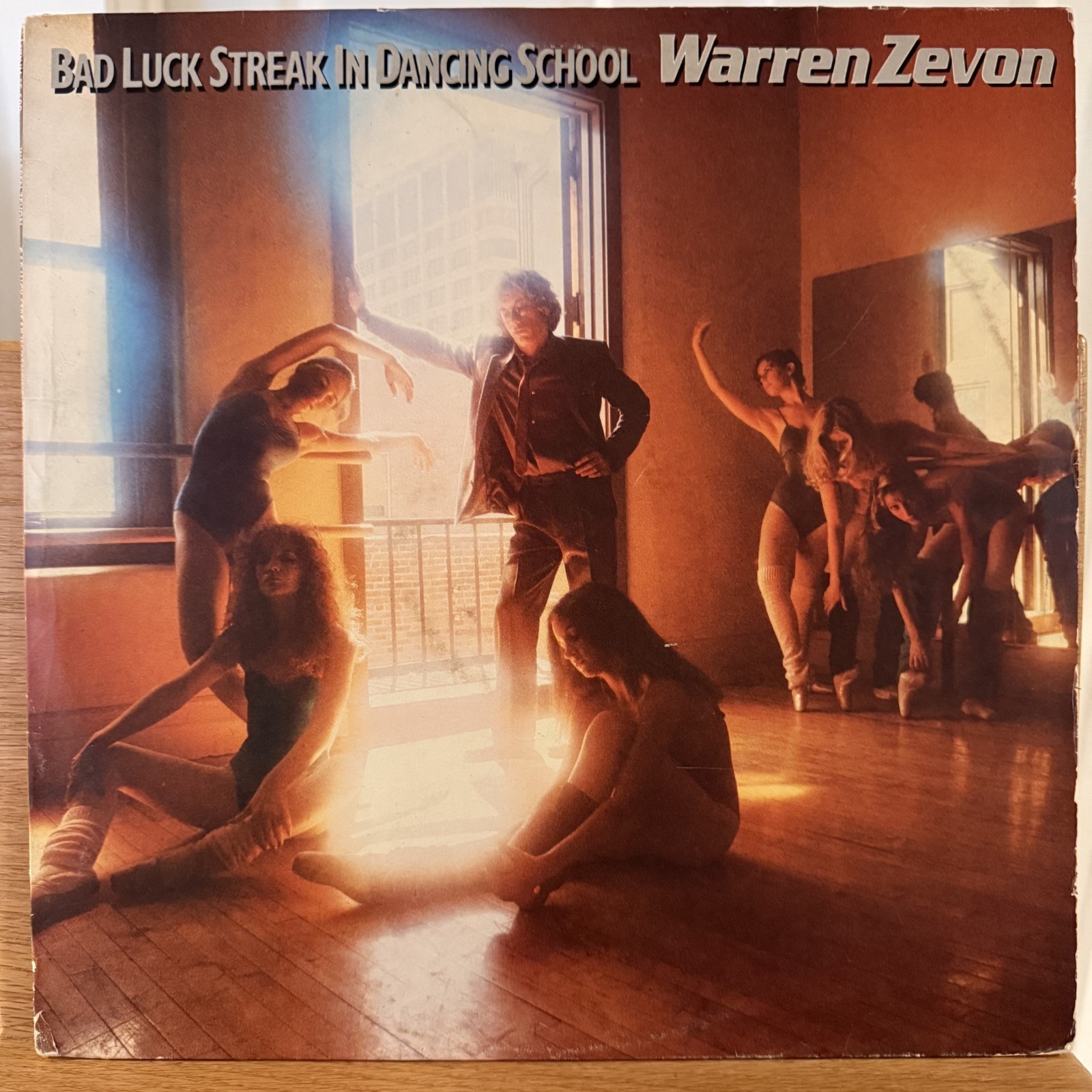 Warren Zevon Bad Luck Streak in Dancing School Vinyl LP Asylum 5E-509 1st Press Item image 2