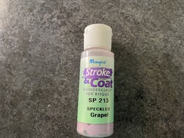 Mayco Stroke &amp; Coat SP 213 Speckled Grapel 2oz.  - $2.00