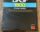 BASF Studio Series Reel To Reel Recording Tape 1.0 Mil X 1800&#39; Factory S... - $44.55