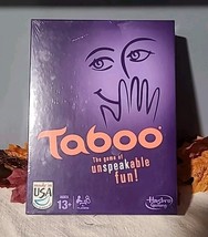 TABOO THE GAME OF UNSPEAKABLE FUN 2013 HASBRO NEW SEALED! - $16.89