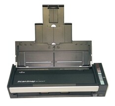 Fujitsu ScanSnap S1300i Portable Duplex Scanner USB AC w/ Case Tested image 3