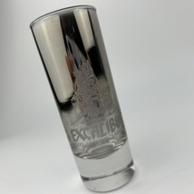 Excalibur Hotel &amp; Casino And LUXOR Las Vegas Shot Glasses Set of 2 Silver - £29.63 GBP