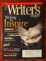 WRITERS DIGEST Magazine July 1999 Write to Inspire James Scott Bell Brad Herzog - £11.48 GBP