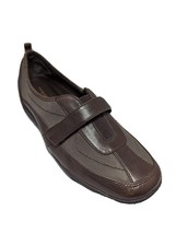 Easy Spirit Slip On Comfort Shoe Brown Leather Women 9.5 M  Waylon Grann... - £19.53 GBP