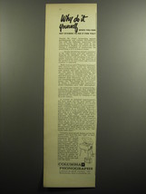 1957 Columbia Phonographs Ad - Why do it yourself when you can get others to - £14.78 GBP