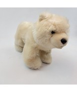 White Plush Polar Bear Stuffed Animal Toy 10 Inches Beanie Teddy Bear - £3.71 GBP