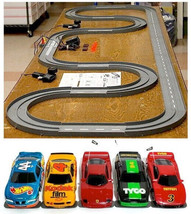 1993 Unused Tyco Tcr Slotless Slot Car Total Control Race Set 20ft + 6 Vehicles! - £148.78 GBP