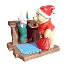 Disney Pooh &amp; Friends A Bit of Holiday Cheer Pooh &amp; Piglet Retired Thailand - $25.00