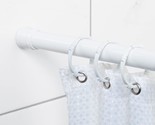 Zenna Home Tension Shower Curtain Rod, 36&quot; to 60&quot; Adjustable Steel Showe... - £23.72 GBP