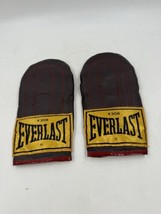 Vintage Everlast 4308 Weighted Leather Speed Bag Training Boxing Gloves - $18.49