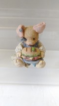 Vintage 1994 Enesco " this little piggy ate roast beef" by Mary Rhyner 3" figure - $26.99