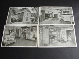 Vintage, White Border (c. 1915-1930) Postcards Set of (4) Views of Hanco... - £15.01 GBP