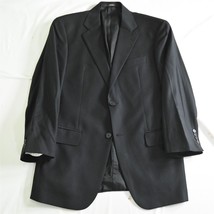Joseph Abboud 39R 40R Black Super 120s American Soft Sport Coat Suit Jacket - $69.99