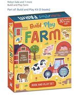 Build and Play Farm: Book and Play Set with 30 Farm... by Gale, Robyn Bo... - $533.54 MXN