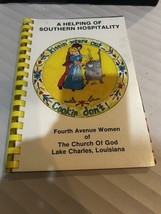 Vintage A Helping Of Southern Hospitality Fourth Avenue Women Louisiana ... - $29.69