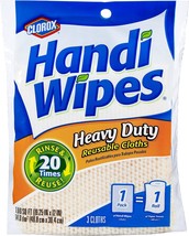 Clorox Handi Wipes Heavy Duty Reusable Cloths, 3 Count (Pack of 4) Colors May Va - £23.97 GBP