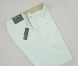 NEW  $90 Bobby Jones Seersucker Shorts!  40  *Green and White Seersucker* - $44.99