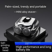 Mini Shaver Double-headed Portable USB Charging Waterproof Men&#39;s Household - £20.31 GBP+