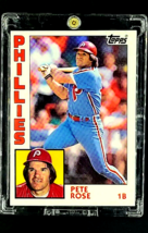 1984 Topps #300 Pete Rose Philadelphia Phillies - £2.66 GBP