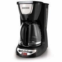 BLACK+DECKER 12-Cup Programmable Coffee Maker, DCM100B, Duralife Carafe,... - £47.83 GBP