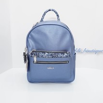 NWT Kipling BP4300 Amory Backpack Floral Pouch PU Metallic Scuba Diver Blue $159 - £78.99 GBP