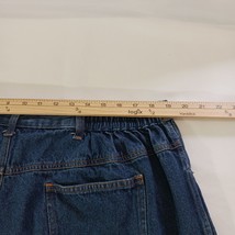 Denim 24/7 Women's Cotton Blue Front Zipper Pockets Denim Skirt Size H8 image 14