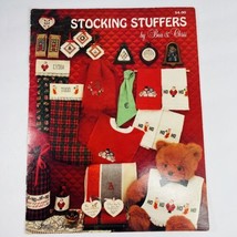 Vtg Stocking Stuffers Bea &amp; Chris Studio Seven Cross Stitch Pattern Wate... - £10.26 GBP