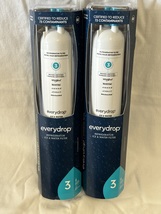 Everydrop Ice and Water Refrigerator Filter 3 EDR3RXD1, 2 Pack - £55.30 GBP