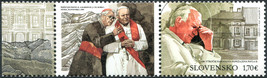 Slovakia. 2020. Pope John Paul II. 1920-2005 (MNH **) Block - £2.98 GBP