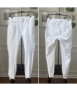 Good American White Raw Tulip Hem Jeans 31 - €52,52 EUR
