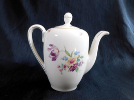 Johann Haviland White Floral Teapot # 23042 - $34.60