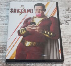 Dc Comics Shazam Dvd Brand New Factory Sealed Zachary Levi Superhero Movie - $5.24