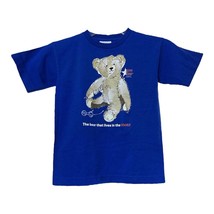 NMAH National Museum of American History Teddy Bear T Shirt Youth Small New - £6.66 GBP