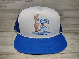 Vintage Flager &amp; Estey Building Materials Spokane WA Mesh Snapback Rope ... - £7.23 GBP