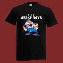 The Jerky Boys Logo Men&#39;s Black T-Shirt Size S-5XL - £11.01 GBP+