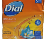 Dial Marula Oil Gentle Cleansing Skin Care 4 Oz Bar 3 Pack - £15.94 GBP
