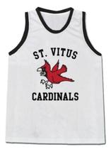 Mickey St Vitus Basketball Diaries Mark Wahlberg Jersey Sewn White Any Size image 4
